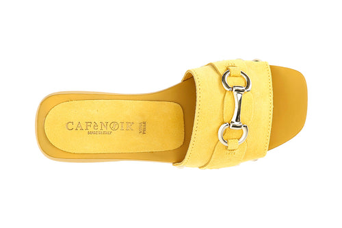 CIABATTA IN PELLE SCAMOSCIATA CON MORSETTO