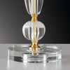 Lampada da Tavolo Classica Cristallo Finitura Oro E27