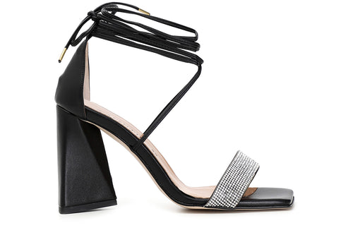 SANDALO SCHIAVA CON STRASS