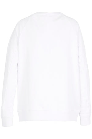 FELPA CON ZIP E LOGO RICAMATO