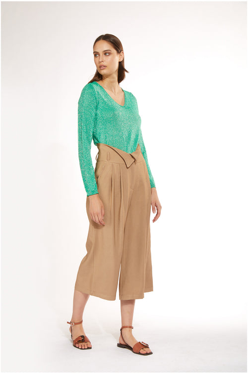 MAGLIA MANICA LUNGA CON LUREX