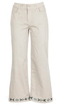 PANTALONE CULOTTE CON PASSAMANERIA AL FONDO