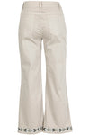 PANTALONE CULOTTE CON PASSAMANERIA AL FONDO