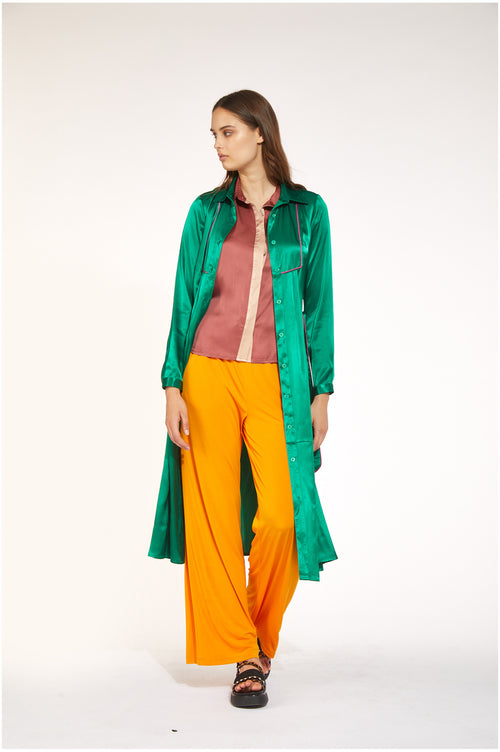 PANTALONE PALAZZO  IN JERSEY