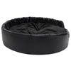 Lettino per Cani Cuccia da Interno Nero 99x89x21 cm in Peluche e Similpelle