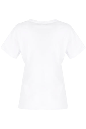 T SHIRT STAMPATA E RICAMATA