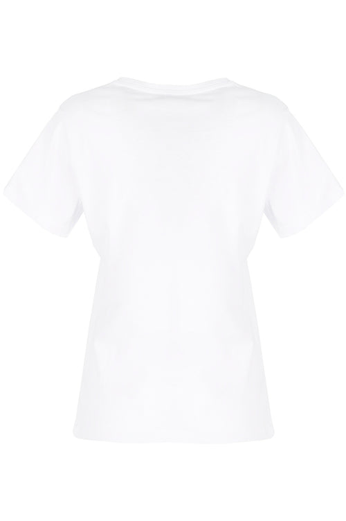 T SHIRT STAMPATA E RICAMATA