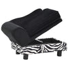 Divano per Cani Relax Con Piedini 57x34x36 cm in Peluche Nero