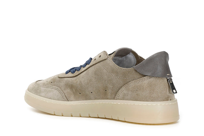 SNEAKERS IN PELLE SCAMOSCIATA