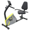 Cyclette Reclinata Magnetica per Fitness con Misurazione del Polso Display LCD