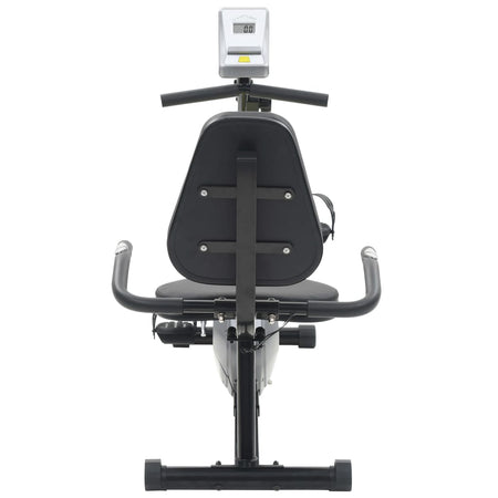 Cyclette Reclinata Magnetica per Fitness con Misurazione del Polso Display LCD