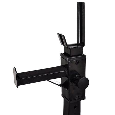 Stazione per Squat con Bilanciere e Set Manubri 30,5 kg Regolabile