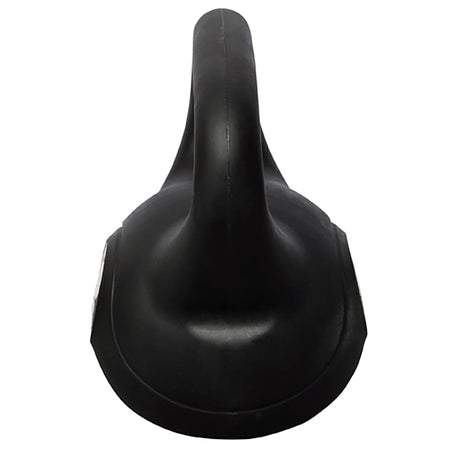 Palla con Manico Kettlebell 20 kg in Cemento Rivestito Nero Allenamento