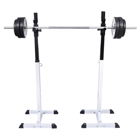 Portabilanciere Squat Set Supporti per Esercizi Sollevamento Pesi