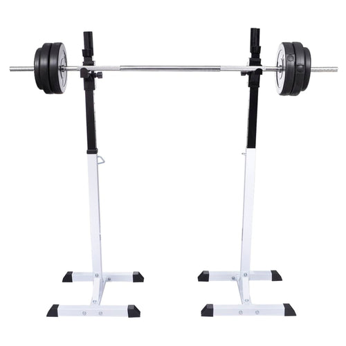 Portabilanciere Squat Set Supporti per Esercizi Sollevamento Pesi