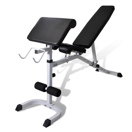 Panca di Allenamento Multifunzione Fitness Multi-Station con Cuscino