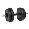 Set di Manubri 14 pz 20 kg Allenamento Palestra Fitness