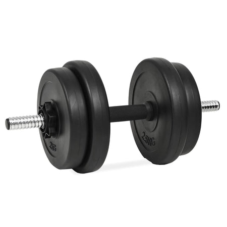 Set di Manubri 14 pz 20 kg Allenamento Palestra Fitness