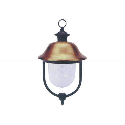 LAMPADA Lanterna LUCE A CATENA VERONA ANTICHIZZATA GIARDINO VERANDA SOSPESA
