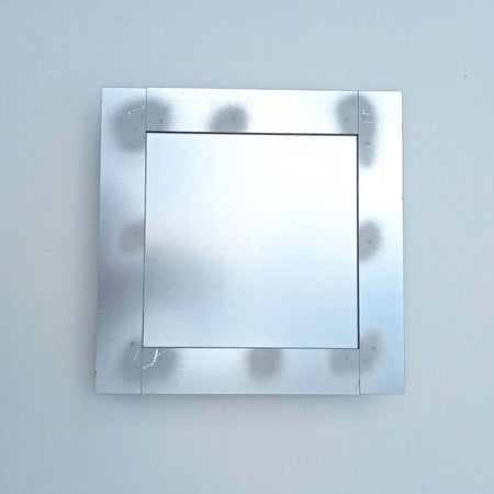 Sigillo 700 x 700 x H 80mm chiusino di lamiera zincata pesante da incasso