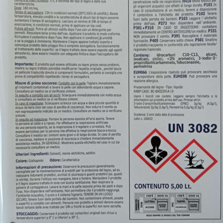 Lignum Tarlistop 1lt antitarlo protettivo trasparente per legno