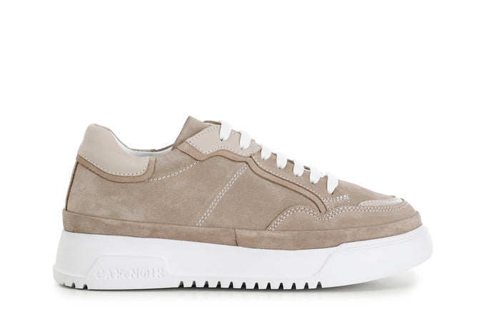 SNEAKERS IN PELLE SCAMOSCIATA