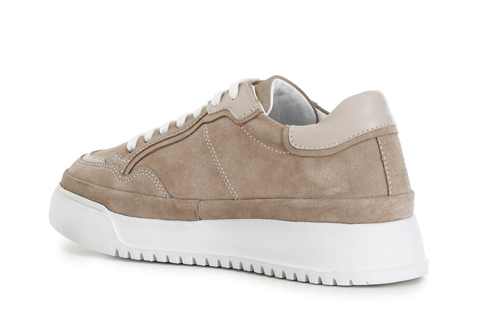 SNEAKERS IN PELLE SCAMOSCIATA