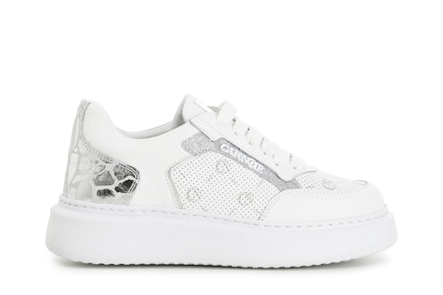 SNEAKERS MULTICOLOR IN PELLE