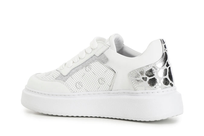 SNEAKERS MULTICOLOR IN PELLE