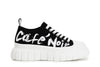 SNEAKERS ALLACCIATE IN TESSUTO CON LOGOLATERALE