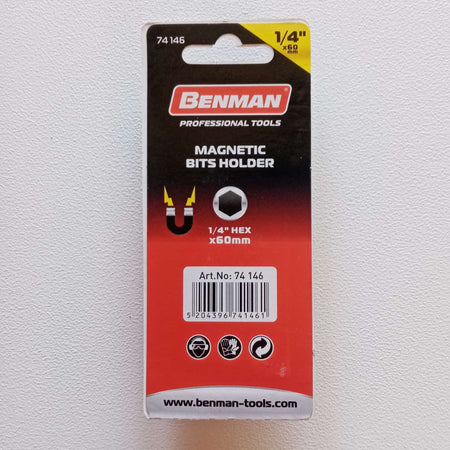 Benman 60mm porta inserto attacco esagonale