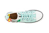 SNEAKERS IN TESSUTO E GLITTER CON FRANGE