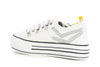 SNEAKERS IN TESSUTO E GLITTER CON FRANGE
