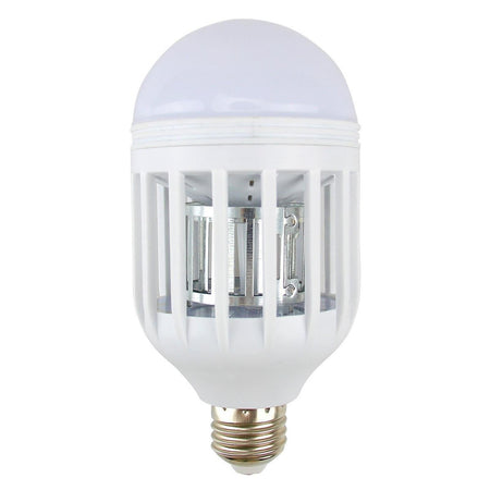 Lampadina elettro sterminatore per zanzare ed insetti zanzariera elettrica a led UV 45 mtq