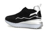 SLIP ON IN TESSUTO LUREX E PELLE