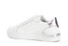 SNEAKERS IN PELLE CON LOGO