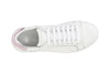 SNEAKERS IN PELLE CON LOGO
