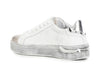 SNEAKERS IN PELLE CON DETTAGLIO LATERALE