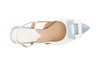 BALLERINA APERTA DIETRO IN PELLE