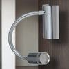Applique Moderna Cromo Flessibile Lampada da Lettura Led 3 watt Luce Calda