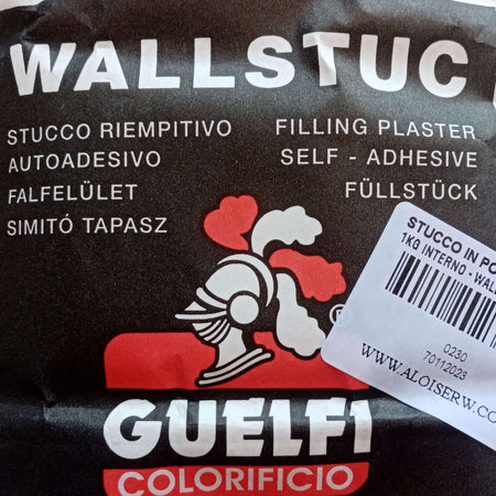 WALLSTUC 1kg stucco in polvere bianco per muro - per interni