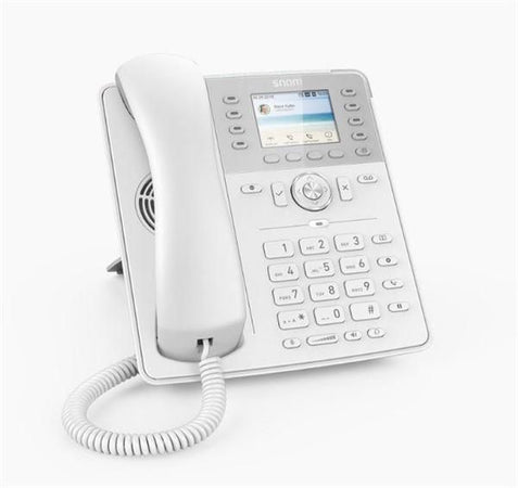 Telefono snom d735 w/o ps white - 00004396