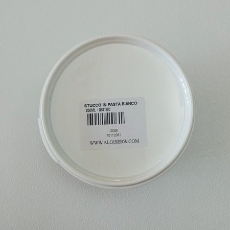 GISTUC 250ml stucco in pasta bianco per legno e muri - per interni