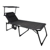 Technaxx tx-275 sdraio sun lounger con pannello solare 20w - TX5122