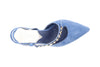 SCARPE IN PELLE SCAMOSCIATA ASIMMETRICHE CON ACCESSORIO