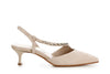 SCARPE IN PELLE SCAMOSCIATA ASIMMETRICHE CON ACCESSORIO