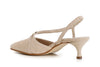 SCARPE IN PELLE SCAMOSCIATA ASIMMETRICHE CON ACCESSORIO