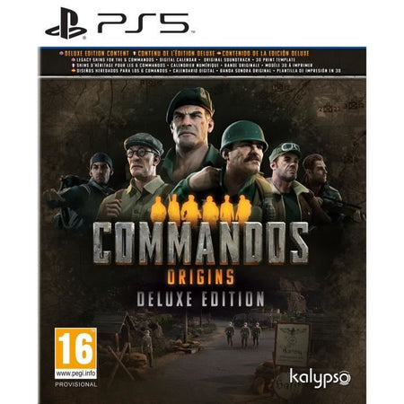 Commandos: Origins Deluxe Edition - Gioco PS5