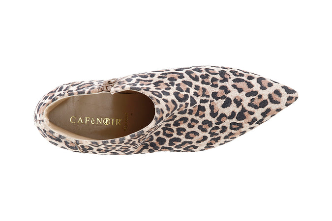 TRONCHETTO IN PELLE SCAMOSCIATA STAMPA LEOPARDO