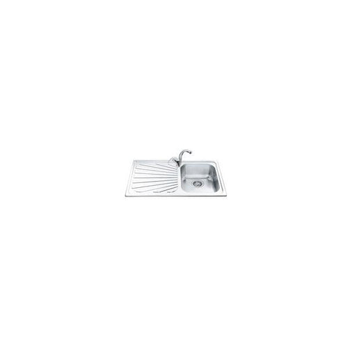 Smeg Lavello Inox A Una Vasca Gocciolatoio A Sinistra Sp861s